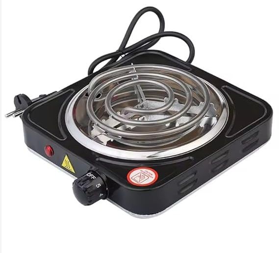 Single Burner Electric Stove 1000W – Energy Efficient Portable Cooking Hot Plate