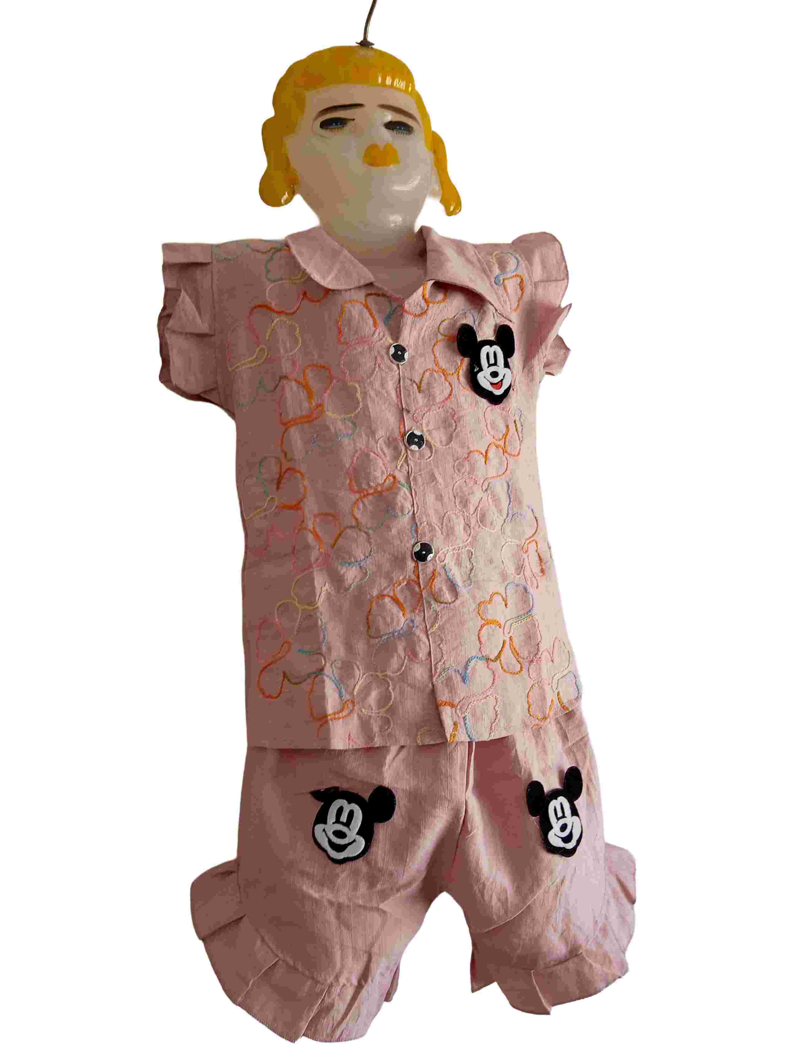 Girls Cotton Shirt & Shorts Set – Stylish Kids Summer Wear
