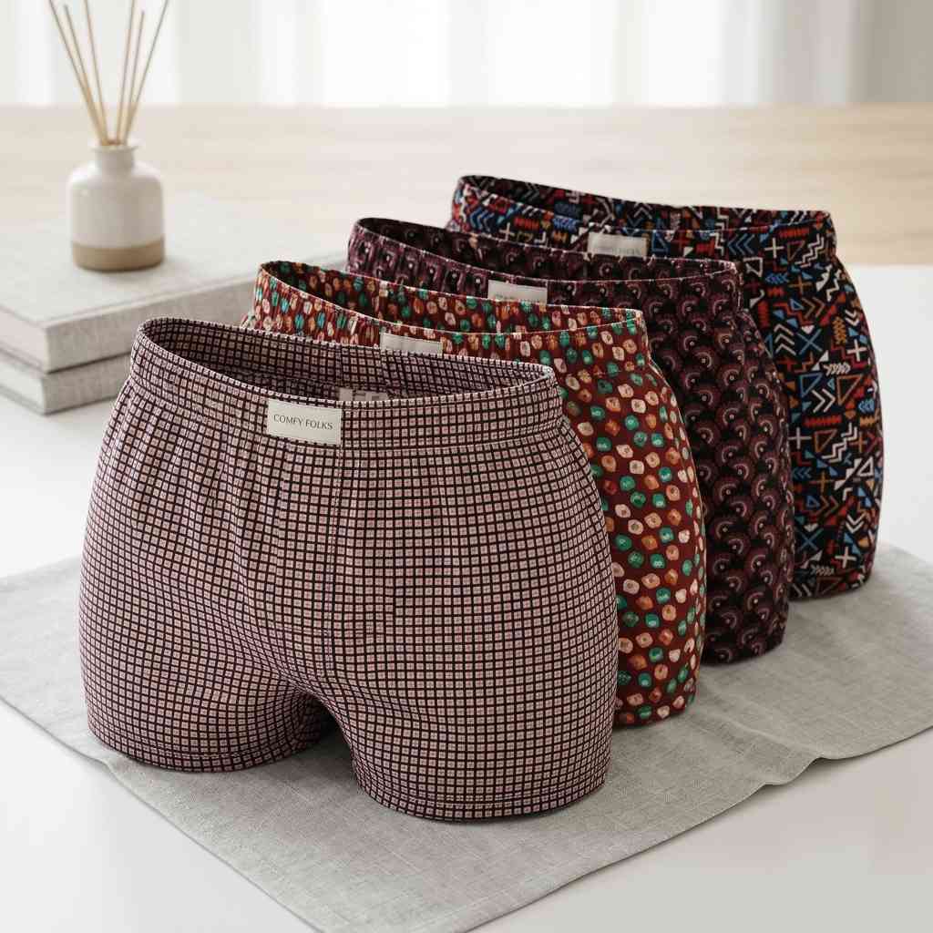 Men's Premium Printed Underwear - Stylish & Comfortable